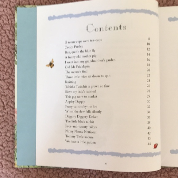Beatrix Potter’s Nursery Rhyme Book - Picture 8 of 11